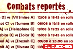 Combats report�s jour 2