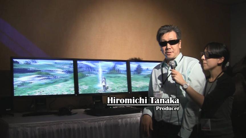 En direct de l'E3 2010 : Final Fantasy XIV en 3D relief