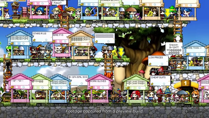 Présentation de MapleStory Classic World Origins
