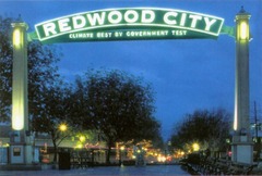 Redwood City nous voici