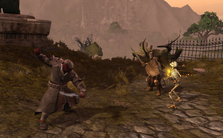 Nightblade en action Nightblade en action