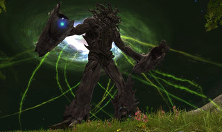 Un treant contre un Telaran Un treant contre un Telaran