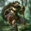 Illustration alternative de Garruk Wildspeaker