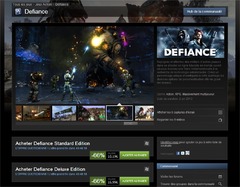 Steam solde Defiance : -66%