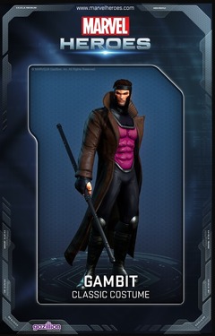 Gambit est de sortie sur Marvel Heroes