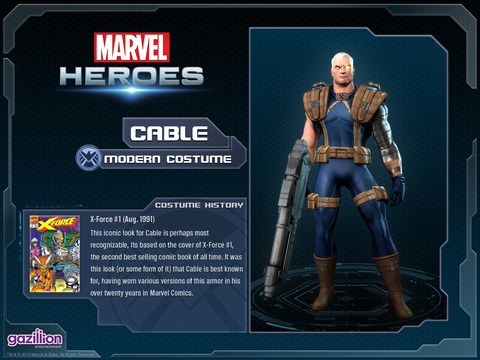 Marvel Heroes - La minute du super-héros Marvel : Cable à travers le temps