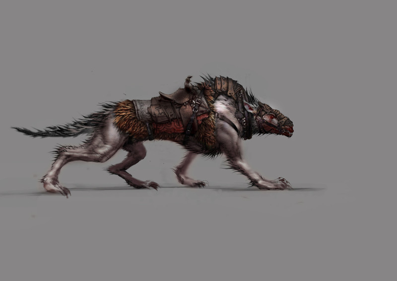 Selle de loup