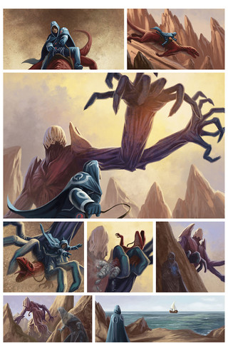 Bande dessinée Enter the Eldrazi - EN MTG Comic11 Pt1 ETE5 Bande dessinée Enter the Eldrazi - EN MTG Comic11 Pt1 ETE5