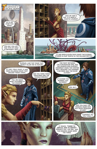 Bande dessinée Enter the Eldrazi - EN MTG Comic11 Pt1 ETE7 Bande dessinée Enter the Eldrazi - EN MTG Comic11 Pt1 ETE7