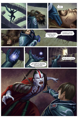 Bande dessinée Enter the Eldrazi - EN MTG Comic11 Pt1 ETE3 Bande dessinée Enter the Eldrazi - EN MTG Comic11 Pt1 ETE3