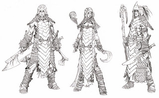 Croquis des Sylvoks Croquis des Sylvoks