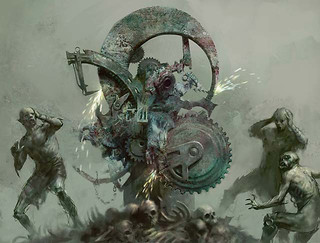 Illustration de la Grindclock Illustration de la Grindclock