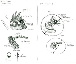 Croquis phyrexian Croquis phyrexian