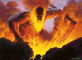 Illustration de l'Inferno Titan Illustration de l'Inferno Titan