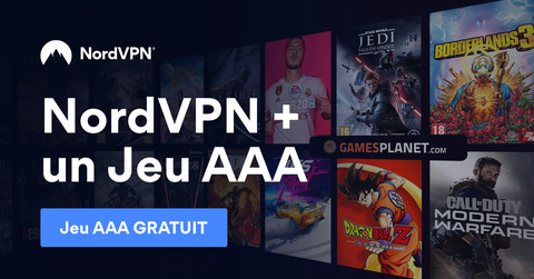 NordVPN offre un jeu sur GamesPlanet avec son abonnement de 3 ans