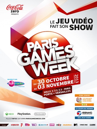 Affiche Paris Games Week 2013 Affiche Paris Games Week 2013