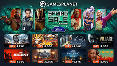Spring Sale Gamesplanet : plus de 3900 jeux en promotion pendant 10 jours