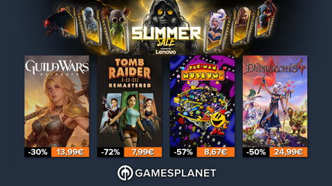 Summer Sale Gamesplanet : 4700 jeux PC soldés pendant dix jours
