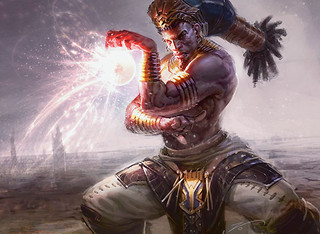 Illustration de l'Alabaster Mage Illustration de l'Alabaster Mage