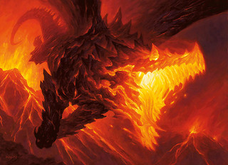 Illustration du Volcanic Dragon Illustration du Volcanic Dragon