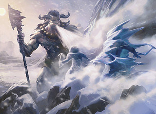 Illustration du Frost Breath Illustration du Frost Breath