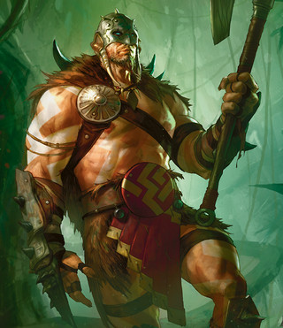 Illustration de Garruk, Primal Hunter Illustration de Garruk, Primal Hunter