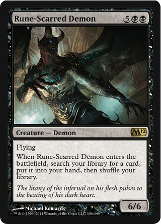 Rune-Scarred Demon Rune-Scarred Demon