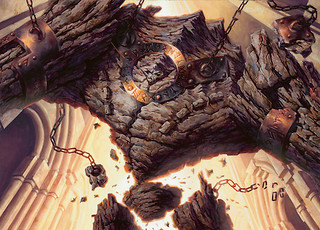 Illustration du Crumbling Colossus Illustration du Crumbling Colossus