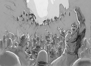 Croquis de Rally the Forces Croquis de Rally the Forces
