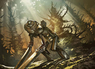 Illustration de la Bladed Sentinel Illustration de la Bladed Sentinel