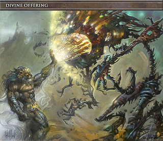 Illustration de la Divine Offering Illustration de la Divine Offering