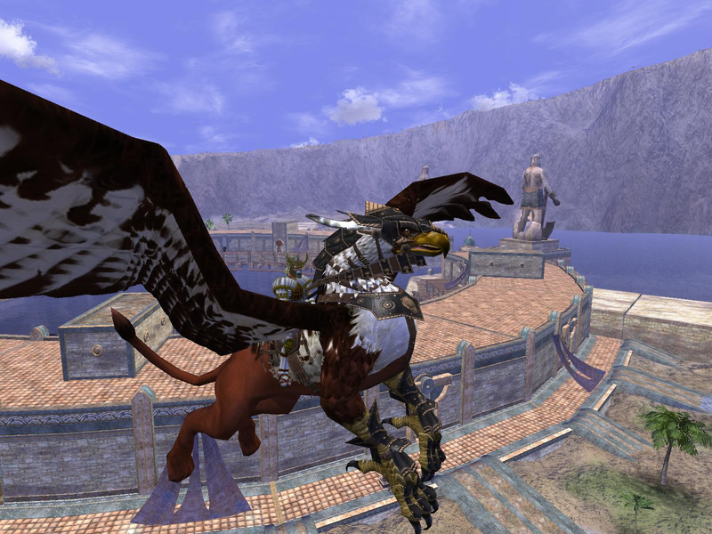 A dos de griffon