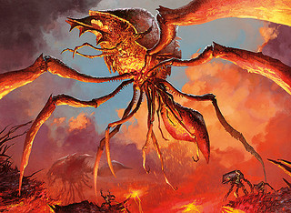 Illustration du Flameborn Viron Illustration du Flameborn Viron