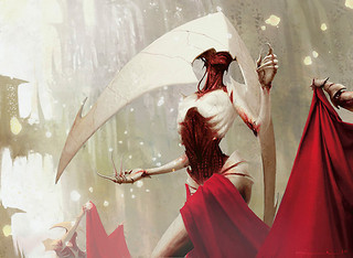 Illustration d'Elesh Norn, Grand Cenobite Illustration d'Elesh Norn, Grand Cenobite