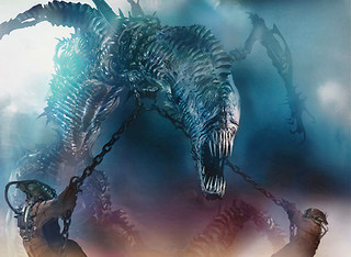 Illustration du Chained Throatseeker Illustration du Chained Throatseeker