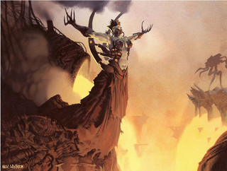 Illustration de la Caller of Urabrask Illustration de la Caller of Urabrask