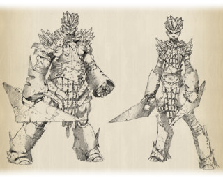 Croquis de résistants mirrans rouges Croquis de résistants mirrans rouges
