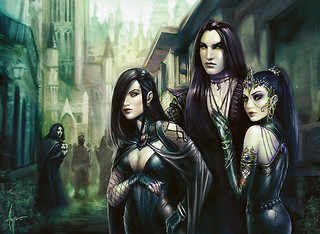 Illustration des Night Revelers Illustration des Night Revelers