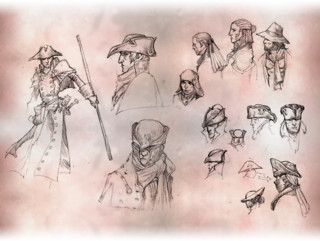 Croquis Innistrad Croquis Innistrad