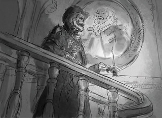 Croquis du Manor Skeleton Croquis du Manor Skeleton