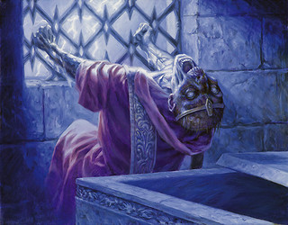 Illustration des Unburial Rites Illustration des Unburial Rites