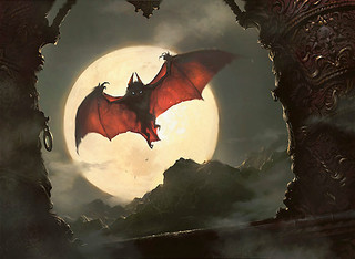 Illustration de la Screeching Bat Illustration de la Screeching Bat