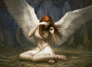 Illustration de l'Angel of the Flight Alabaster Illustration de l'Angel of the Flight Alabaster