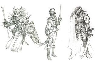 Croquis Innistrad Croquis Innistrad
