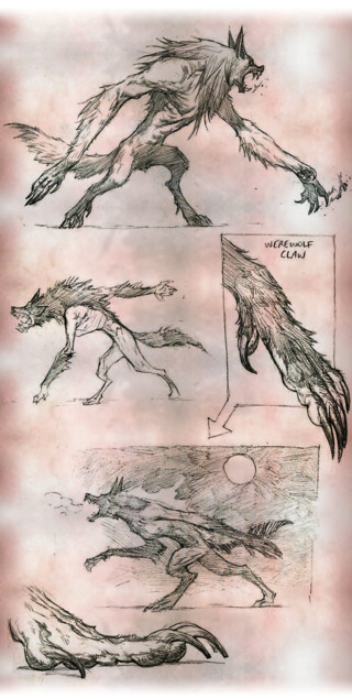 Croquis Innistrad Croquis Innistrad