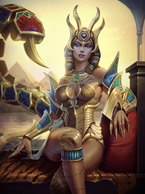 Smite - Cinq codes à gagner pour débloquer la déesse Serqet et son skin Desert Queen dans SMITE