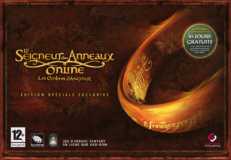 Bo�te de l'�dition collector du Seigneur des Anneaux Online