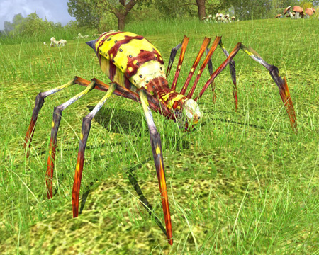 Le Seigneur des Anneaux Online - Bestiaire - Les araignées et insectes