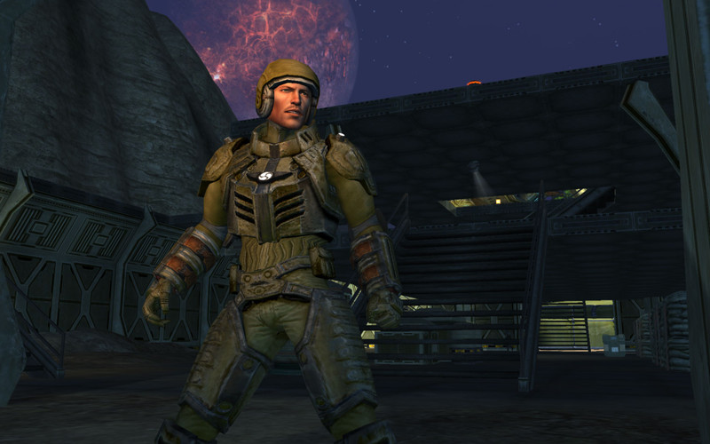 Un soldat � la base LZ