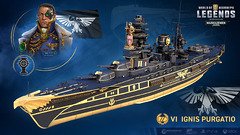 Warhammer 40K à l'assaut de World of Warships et World of Warships: Legends